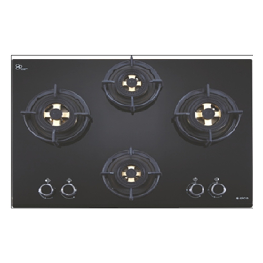 

Elica Built in Hob with 4 Brass Burner, Auto Electric Ignition, Cast Iron Pan Support (Black, DFSFBMFC4B70DXFFD)