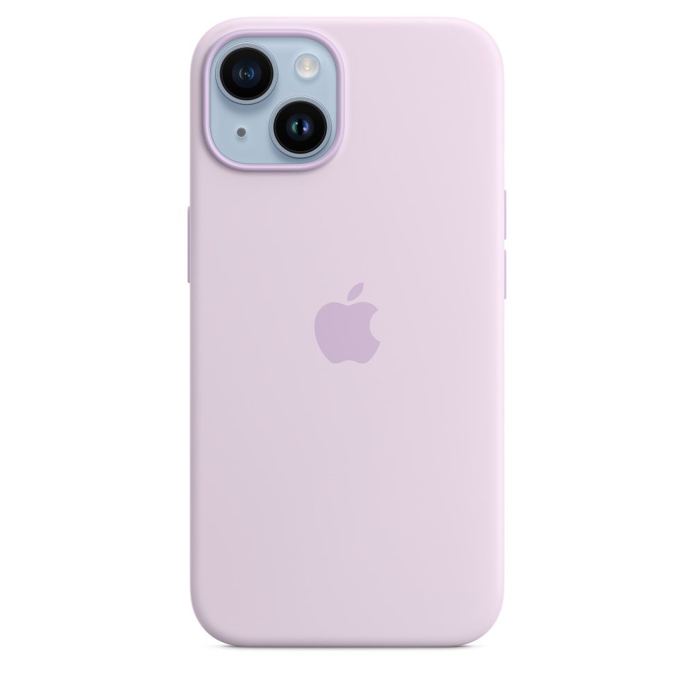 

Apple iPhone 14 Silicone Case with MagSafe (Lilac)