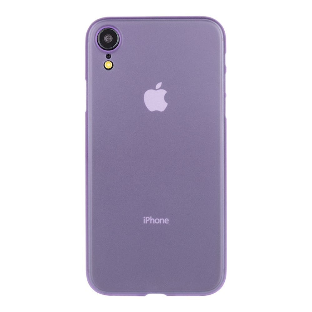 Stuffcool Thins Ultra Slim Back Case Cover for Apple iPhone XR (Purple