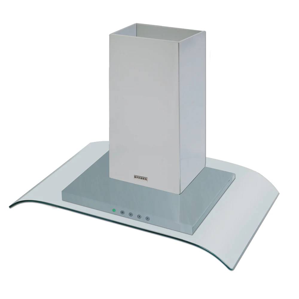 

Faber Arco Isola Sunzi Chimney Hood with 1200m3/hr Suction, Push Button Control, Baffle Filter, Ceiling Mount (Stainless Steel, LTW 90)