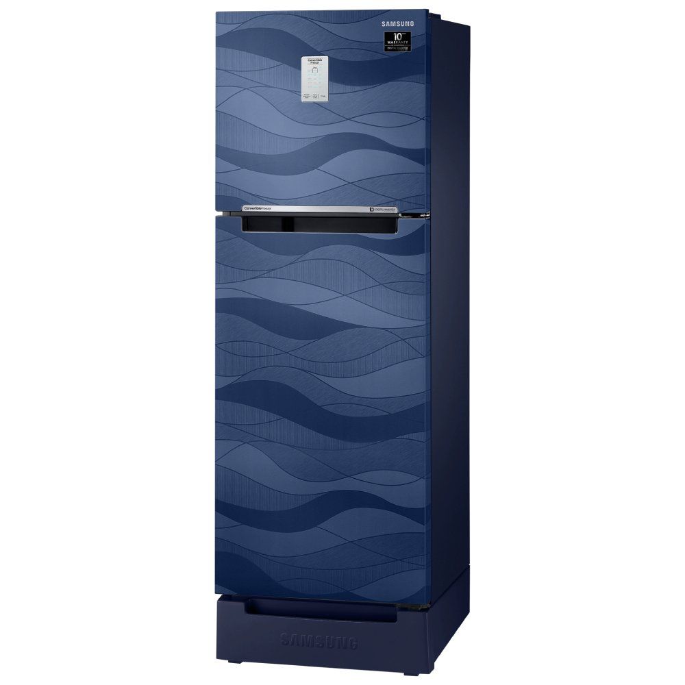 Samsung RT28T3C23UV 244Ltr Double Door Refrigerator (Wave Blue) Price