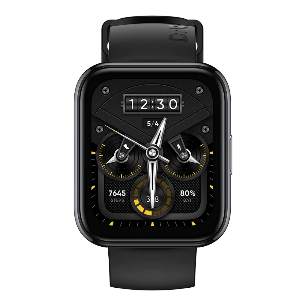 

realme Smart Watch 2 Pro (Space Grey) with 1.75 inch (4.4 cm) HD Super Bright Touchscreen, Dual-Satellite GPS, 14-Day Battery, IP68 Water Resistance