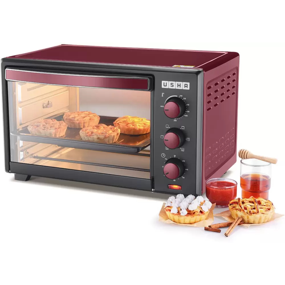 Usha 3629R 29 Litre Oven Toaster Grill Price in India buy Usha 3629R