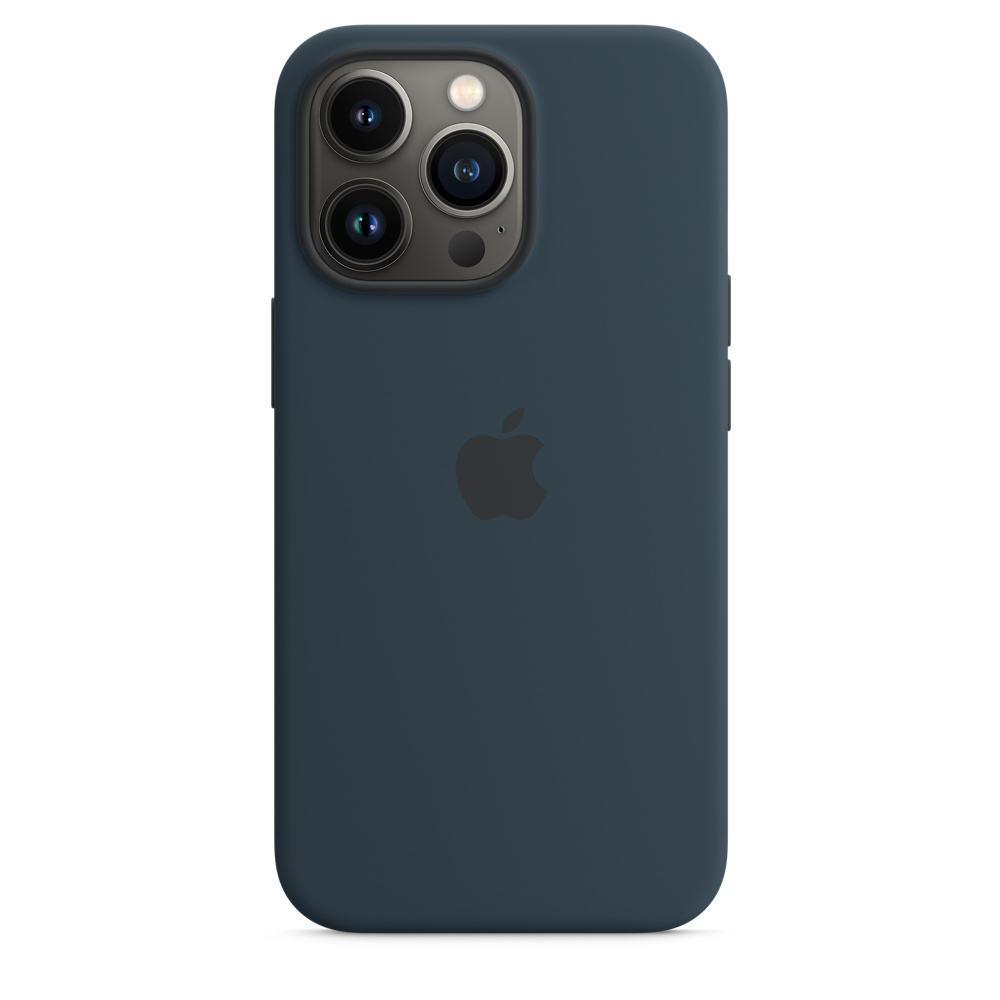 

Apple Silicone Case With Magsafe Accesibility iPhone 13 Pro (Abyss Blue)