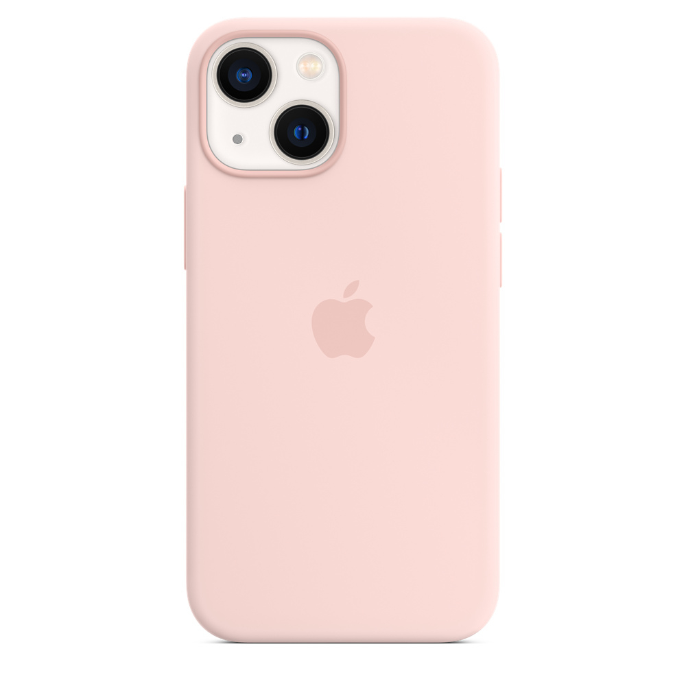 

Apple Silicone Case With Magsafe Accesibility iPhone 13 Mini (Chalk Pink)