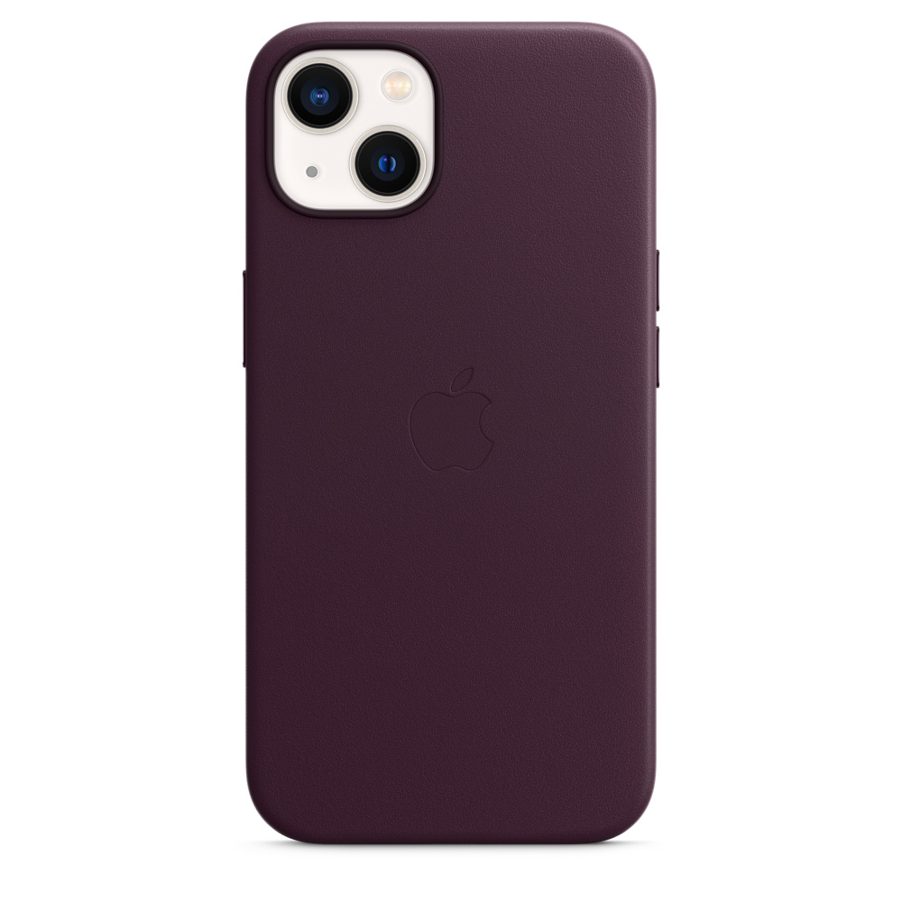 

Apple Leather Case With Magsafe Accesibility iPhone 13 (Dark Cherry)
