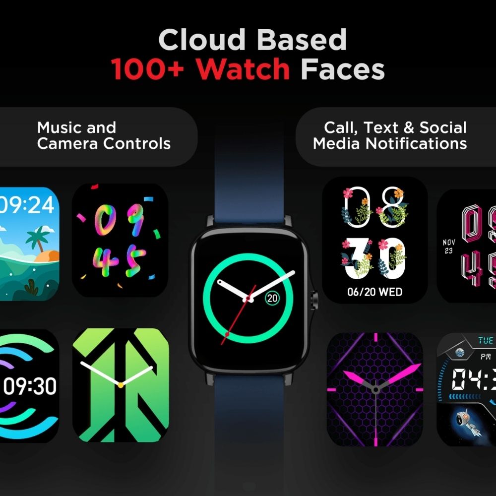 Boat vertex 1.69 health ecosystem smartwatch Clearance