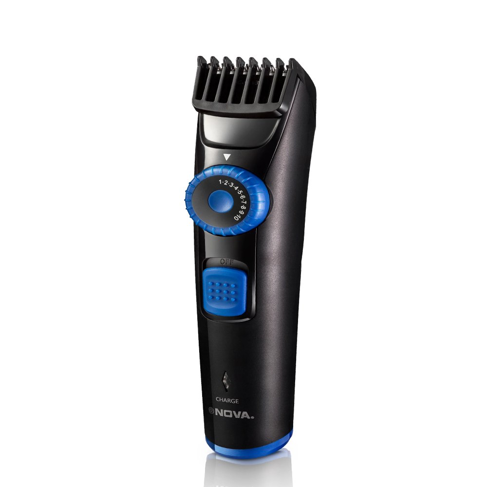 

Nova Prime Series Trimmer with 40 Length Setting, Stainless Steel Blade (Black, NHT - 1094)