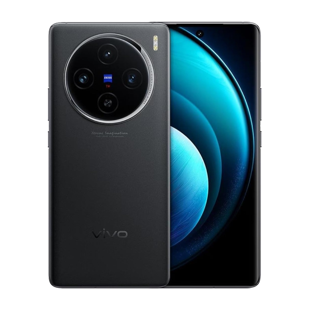 Vivo X Series X100 Dual Sim 5G Smartphone (16GB RAM, 512GB Storage) 6.78 inches FHD+ AMOLED Display | MediaTek Dimensity 9300 (Asteroid Black)