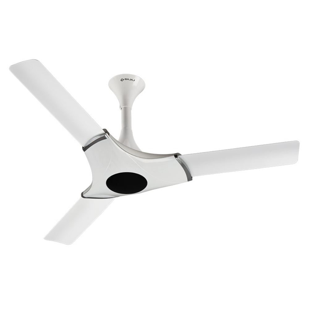 

Bajaj Esperanza 1200 mm Sweep Size Ceiling Fan with Silent Operation, 3 No. of Blades (Glossy White, ESPERANZA1200MMGLOSSYWHITECF)
