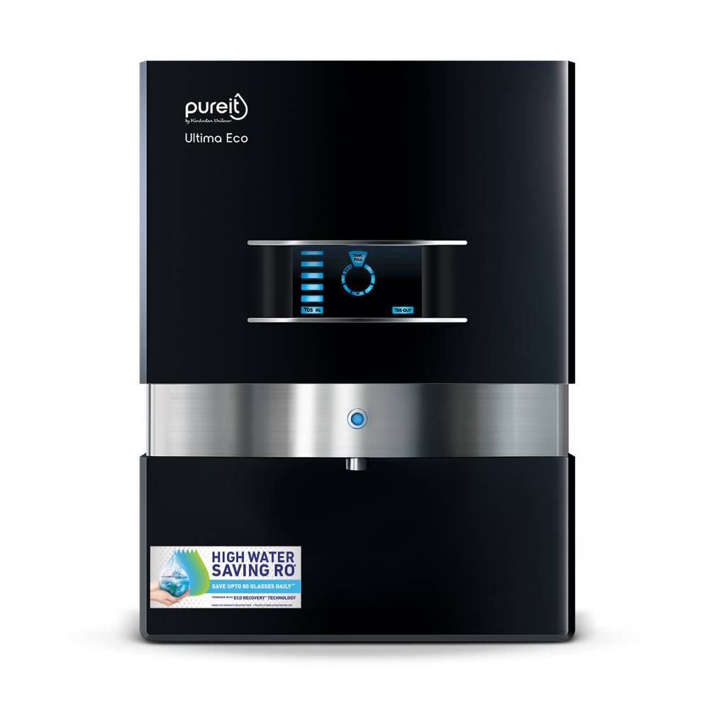 Pureit Ultima Eco Mineral RO+UV+MF Water Purifier with Advanced 7-Stage Purification, 10 Litres, Digital Purity Indicator, Eco Recovery Technology