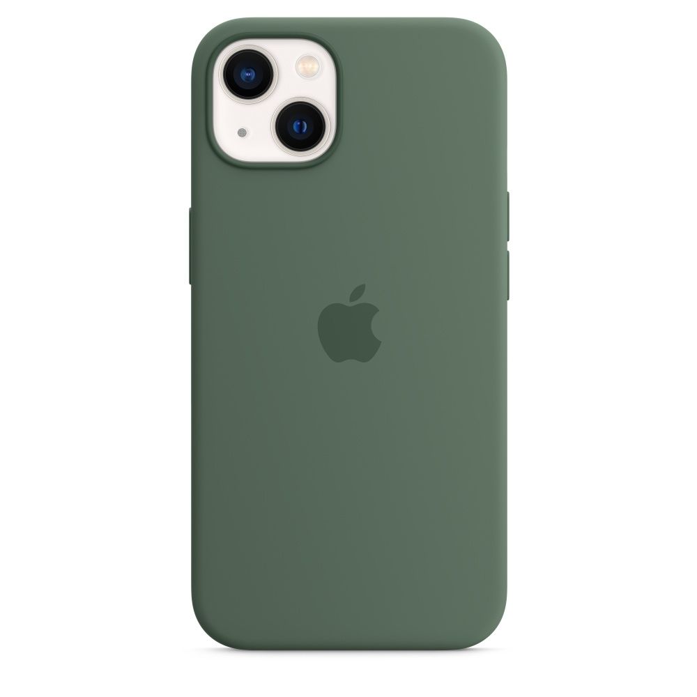 

Apple iPhone 13 Silicone Case with MagSafe (Eucalyptus)