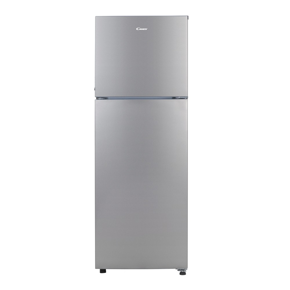

Candy 258 Litres 2 Star Frost Free Double Door Refrigerator with 4-in-1 Convertible Modes, Turbo Icing Technology (CDD2582MS, Moon Silver)