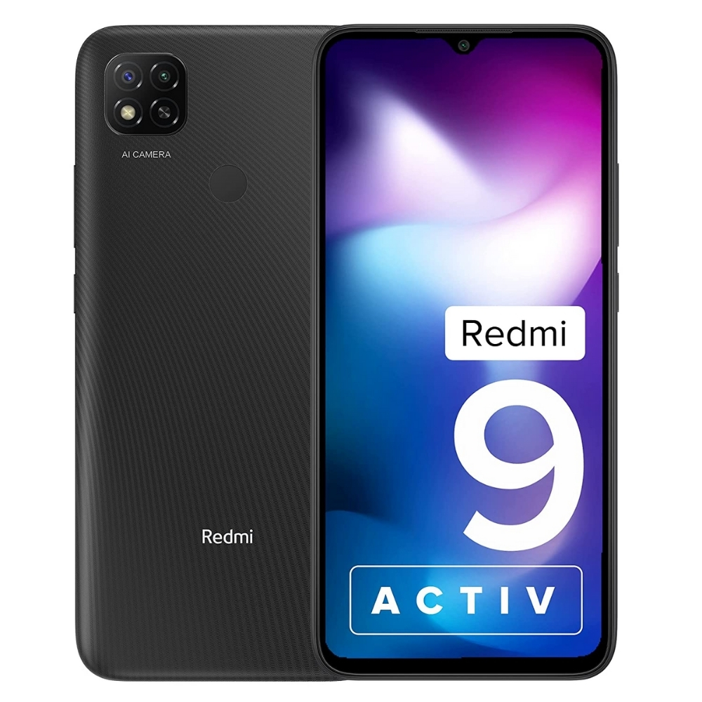 

Redmi 9 Activ (4 GB RAM, 64 GB ROM, Carbon Black)