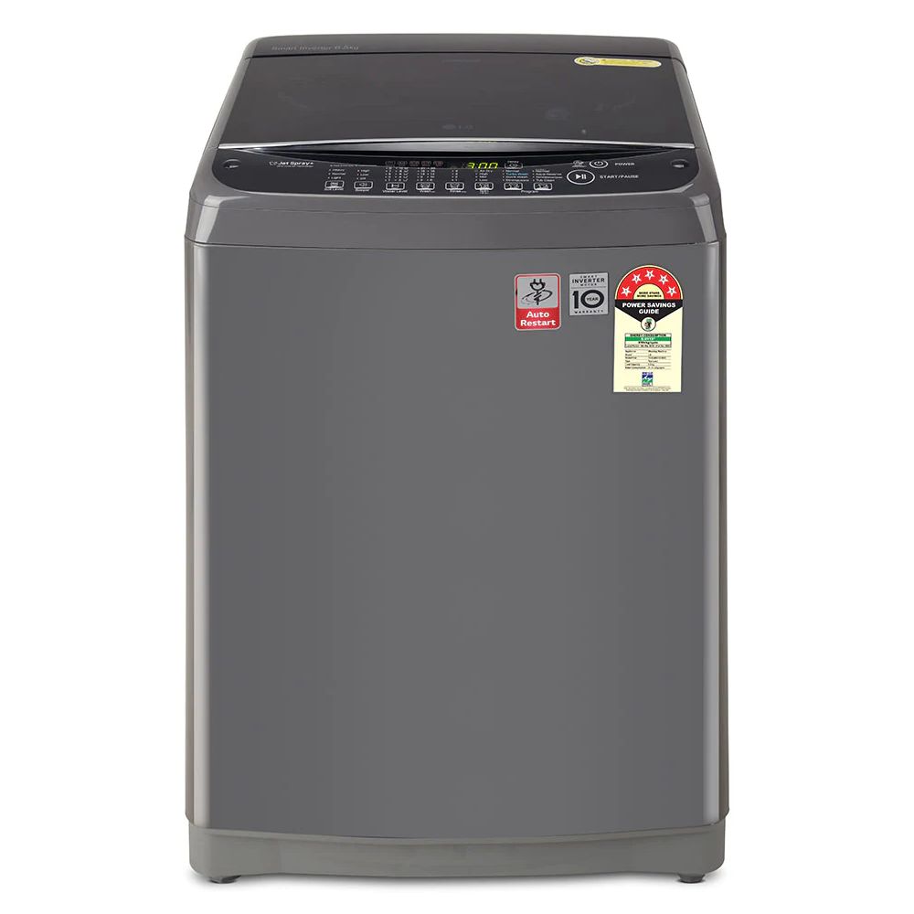

LG 6.5 Kg Top Load Washing Machine (T65SJMB1Z , Middle Black)