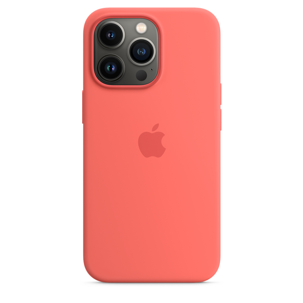 

Apple Silicone Case With Magsafe Accesibility iPhone 13 Pro (Pink Pomelo)