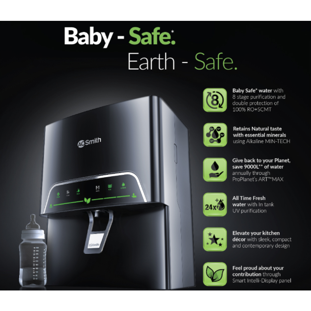 AO Smith Water Purifier Pro P3 RO+SCMT Price in India buy AO
