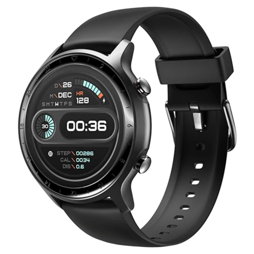 

Noise NoiseFit Active GPS Smart Watch with 1.28” TFT Display, 14 sports modes & Cloud-based watch faces (Robust Black)