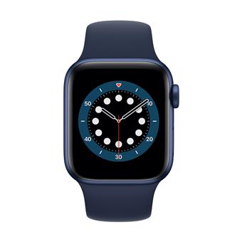 

Apple Watch Series 6 GPS + Cellular 40mm Aluminium Dial Smart Watch (Blue), M06Q3HN/A