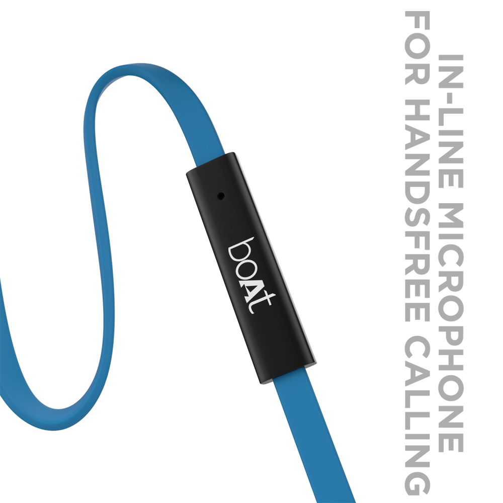 Boat BassHeads 228 Earphone (Blue) Price in India buy Boat BassHeads 228 Earphone (Blue