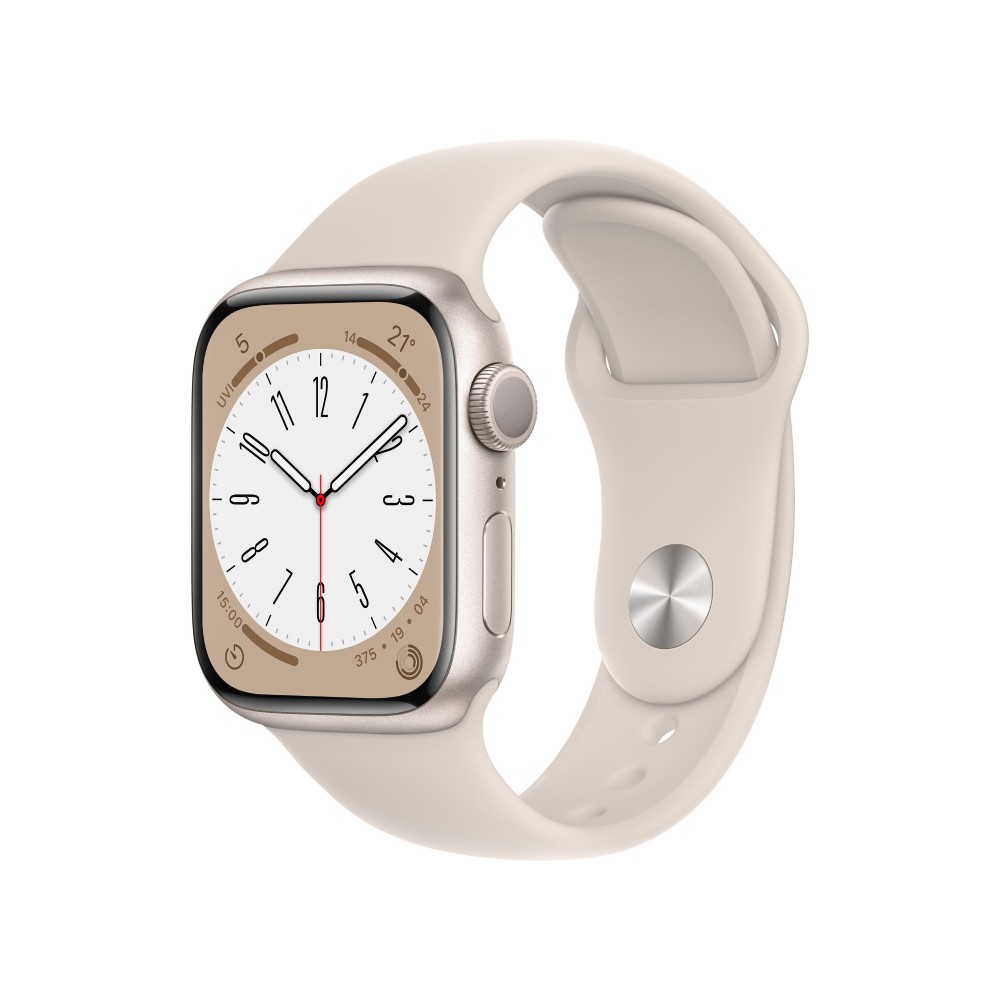 Buy Apple Watch Series 8 41 mm Starlight Aluminum | Vijay Sales 
