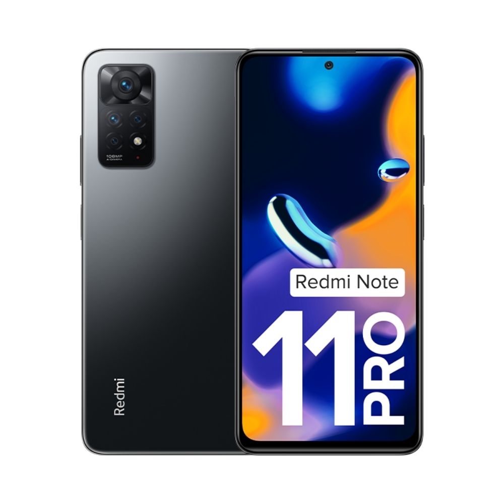 

Redmi Note 11 Pro (8 GB RAM, 128 GB ROM, Stealth Black)