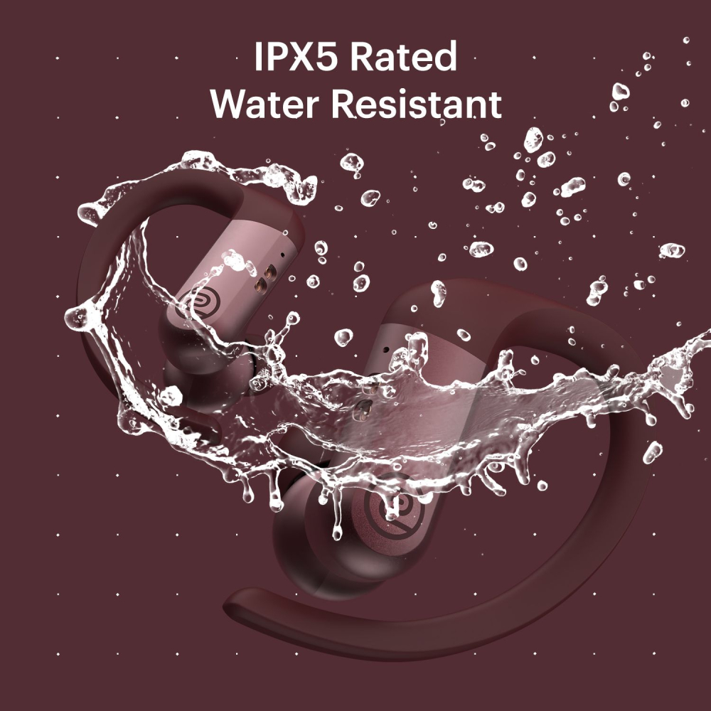 Noise Shots Rush Truly Wireless Headphone Wine Red Price in India