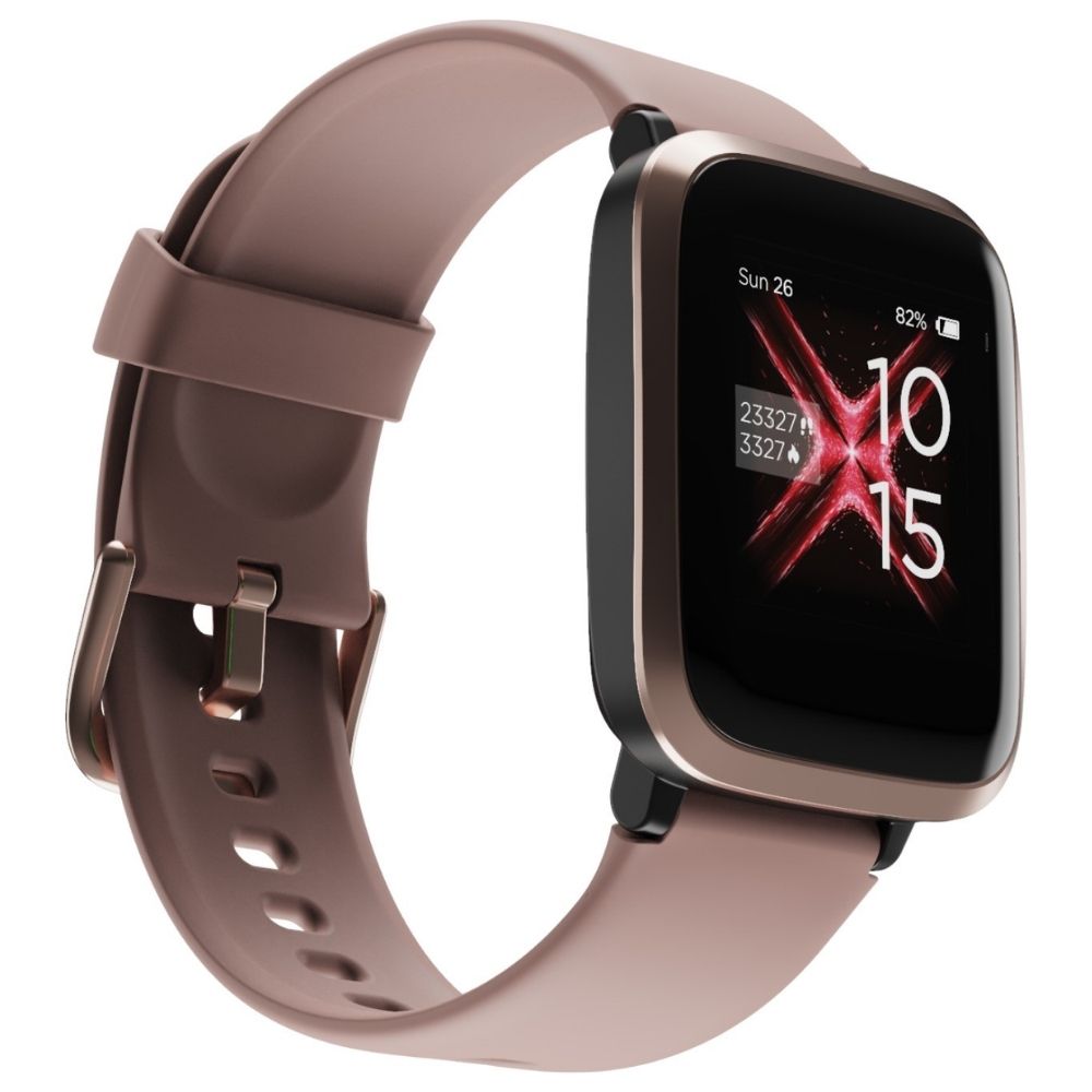 

boAt Storm RTL Smart Watch with 5 ATM Water Resistance, 3.3mm Full Touch 2.5D Curved Display, Daily Activity Tracker (Cherry Blossom)