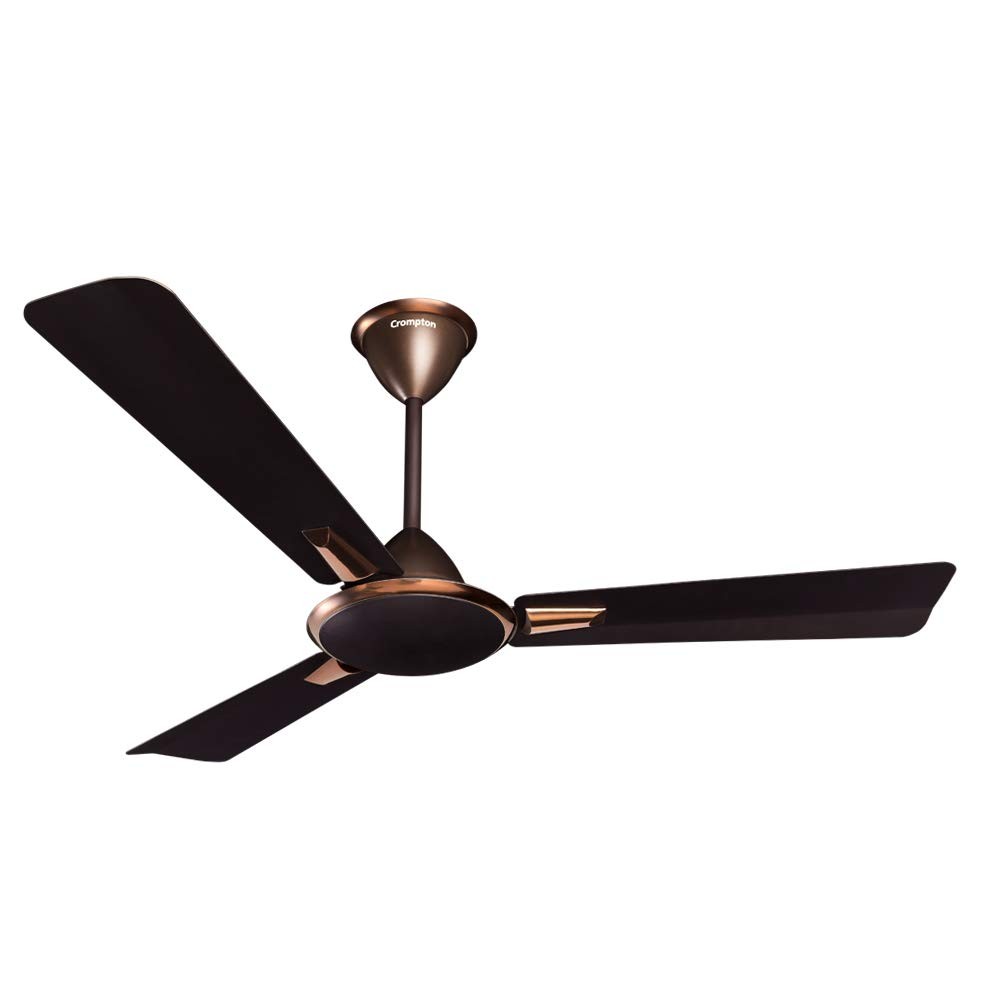 

Crompton Ceiling Fan Aura Prime Anti Dust Technology, 100% Copper Winding, Hassle Free Cleaning, Polished Aluminium Blades (48ONX, Onix)