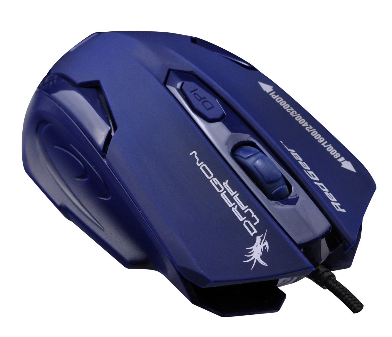 

DRAGON WAR ELE-G11 Wired Laser Gaming Mouse (USB, Dark Blue), Redgear