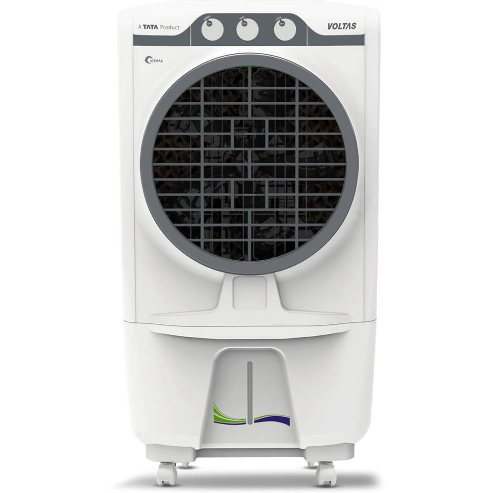 

Voltas JET MAX 70 Air Cooler with 3 Speed Control, Wheels (White)