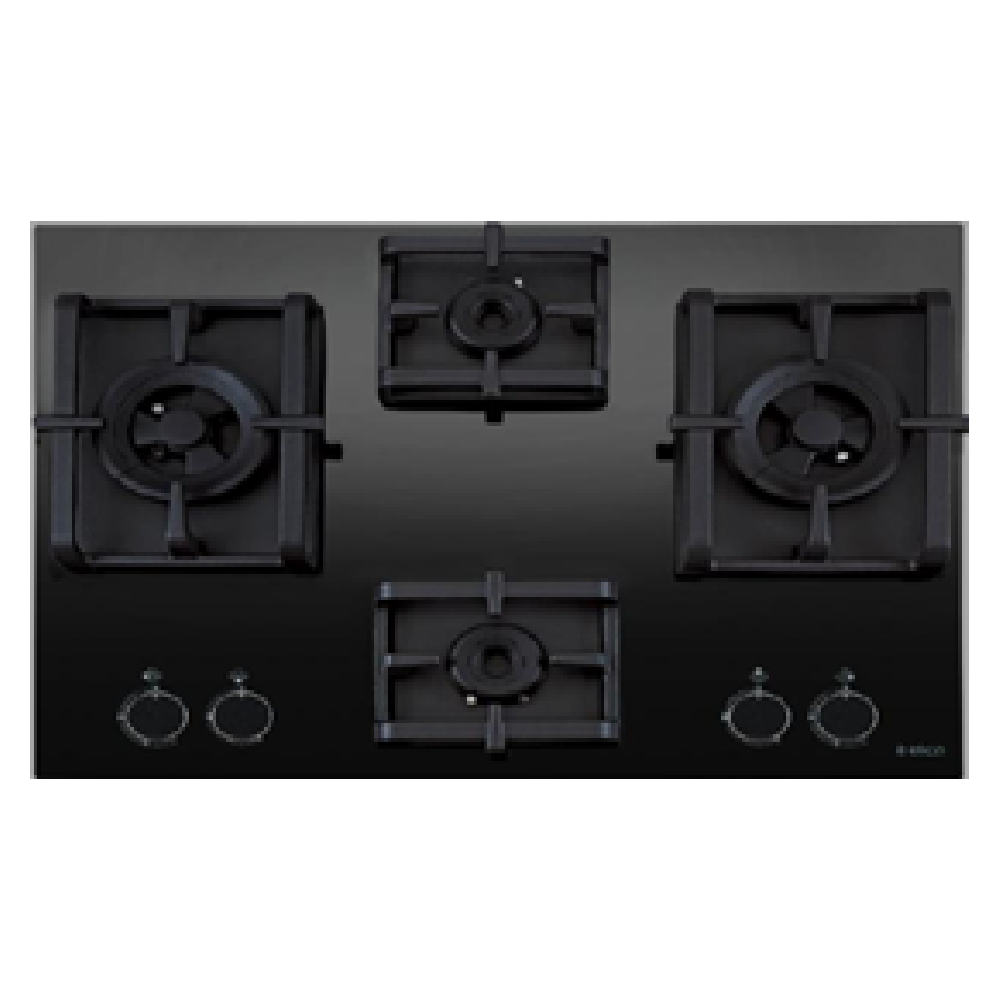 

Elica Built in Hob with 4 Burner, Auto ignition, Cast iron pan support, Brass Burner (Black, PROMAXFBMFC4B70DXFFD)