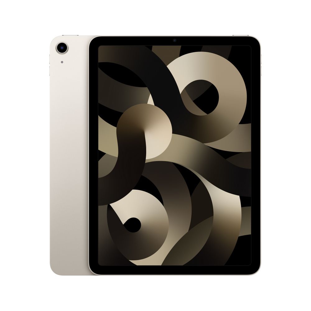 Apple iPad Air 5th Generation Wi-Fi (10.9 Inch, 64GB, Starlight, 2022 model) MM9F3HN/A