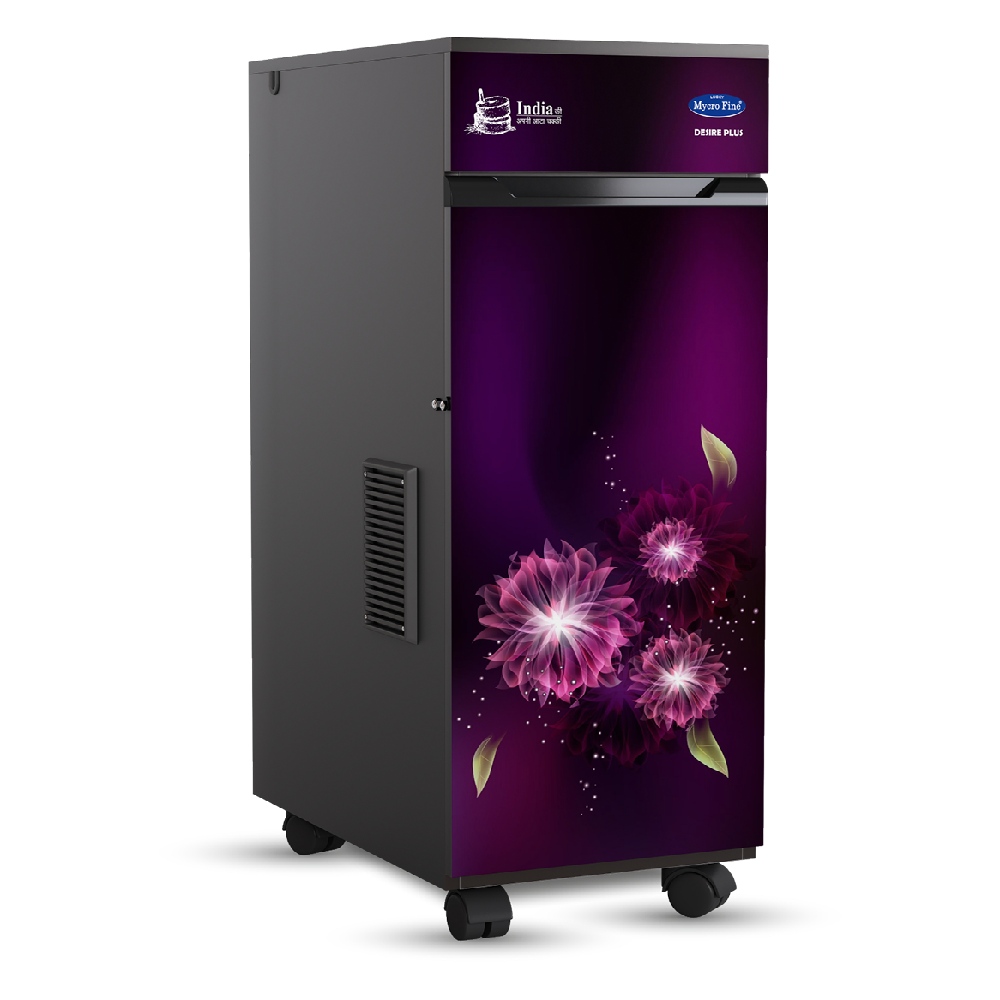 

Lucky Mycrofine Desire Plus 6.5 kg Attamaker with Child Safety Door Switch, Aircooled high tech filter, Smart electric LED Circuit (Shiny Star)