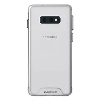 

Stuffcool Ice Hybrid Solid Soft Frame & Hard Back Case Cover Samsung Galaxy S10e / S10 Lite (Transparent), ICESGS10e-CLR