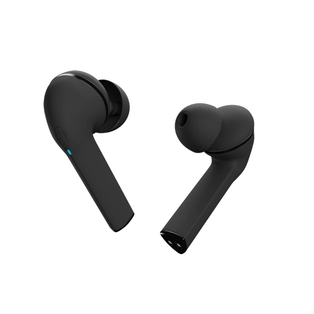 

pTron Bassbuds Vista in-Ear True Wireless Bluetooth 5.1 Headphones with Deep Bass, IPX4 Water/Sweat Resistant, Passive Noise Cancelation (Dark Grey)