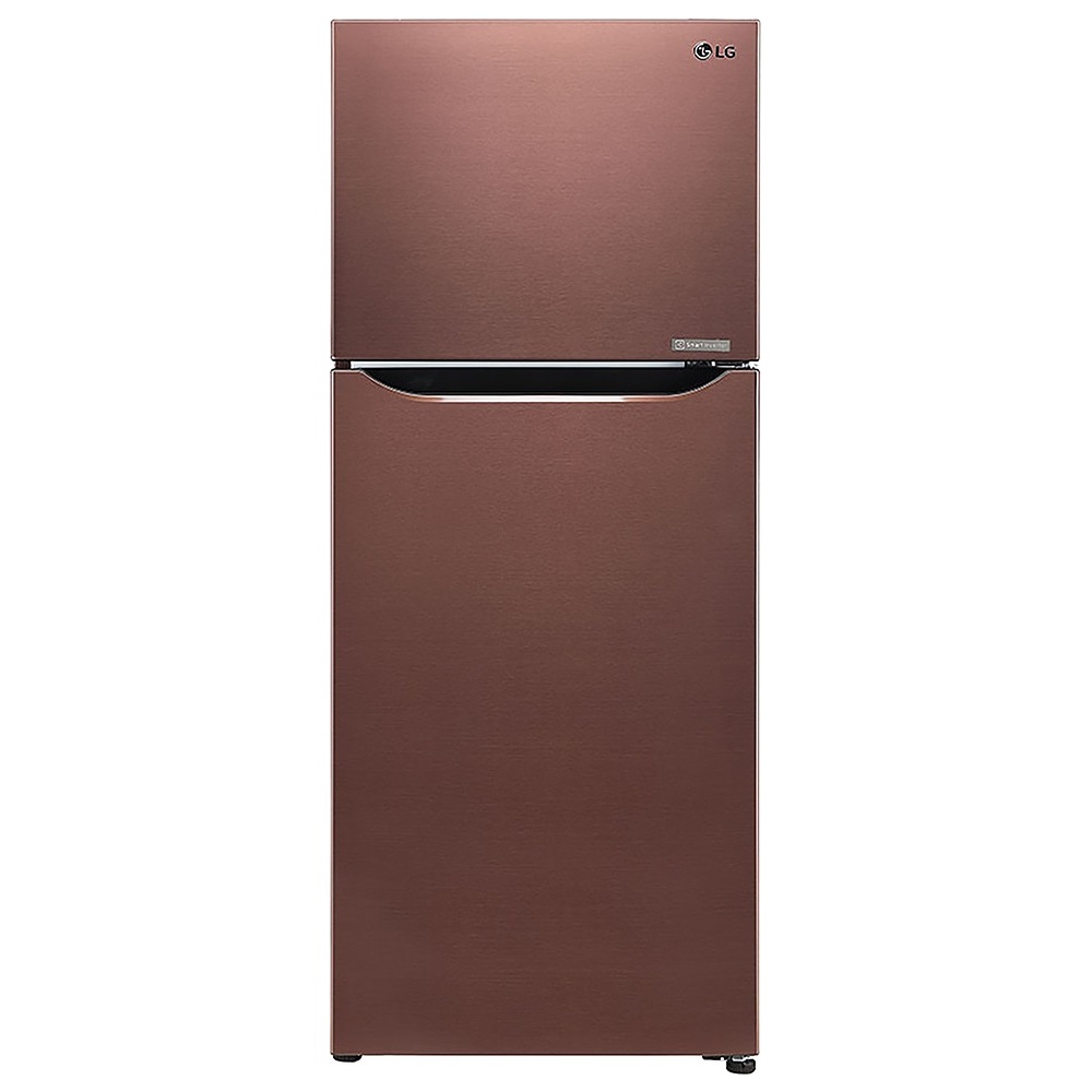 

LG 260 Litres 3 Star Frost Free Double Door Refrigerator with Digital Inverter Compressor, Built-in Stabilizer (GL-C292SASX, Amber Steel)