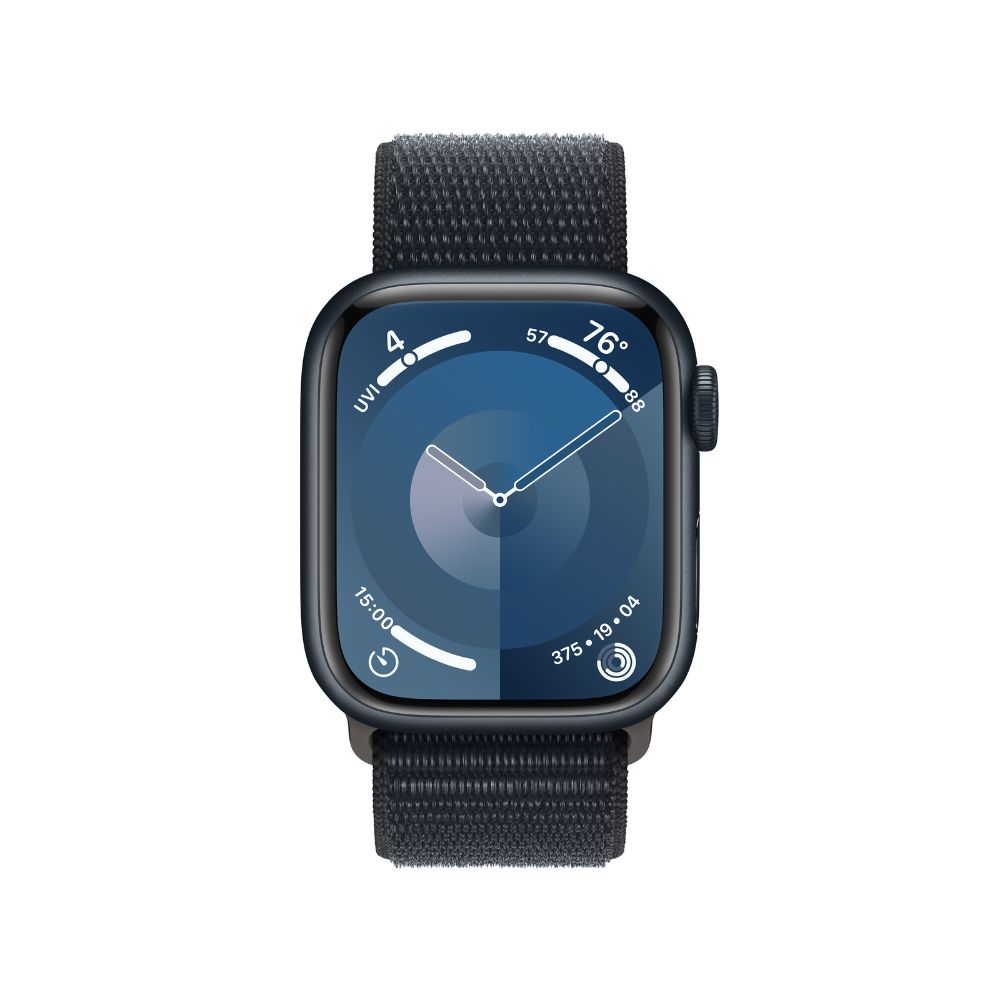 

Apple Watch Series 9 (41mm, GPS + Cellular) Midnight Aluminium Case with Midnight Sport Loop