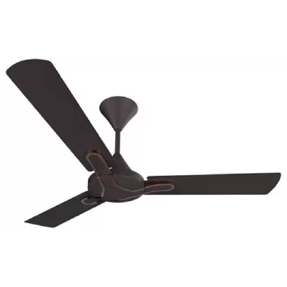 

Crompton Gianna Designer Fan with Anti-Corrosive Blade & Body, High Speed Air Delivery, Motor Design Metallic Finish (Roast Brown)
