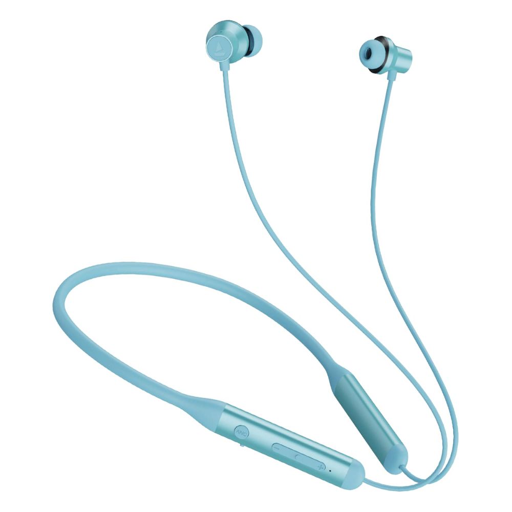 

boAt Rockerz 333 ANC Bluetooth Neckband with 13mm Drivers, DIRAC OpteoTM, Active Noise Cancelling and ENx™ Technology, 20 Hours Playtime (Blue)