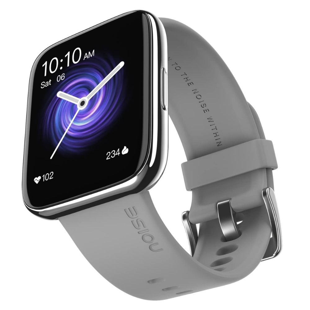 

Noise ColorFit Ultra 2 Smart Watch with 7 days battery life, 60+ sports modes, 1.78” AMOLED Always on Display, Up to 7-day battery life (Silver Grey)