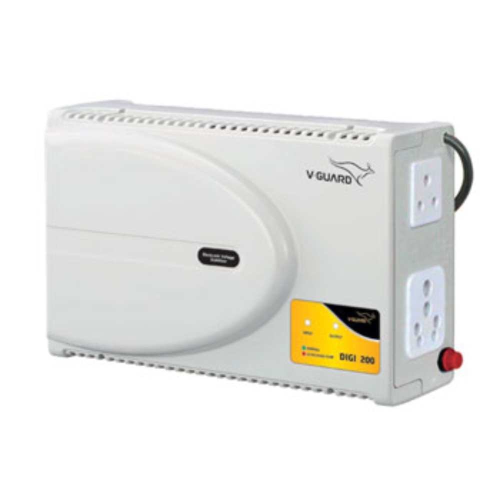 

VGuard 6 Ampere Stabilizer (VGUARDDIGI2006A, White), V-guard