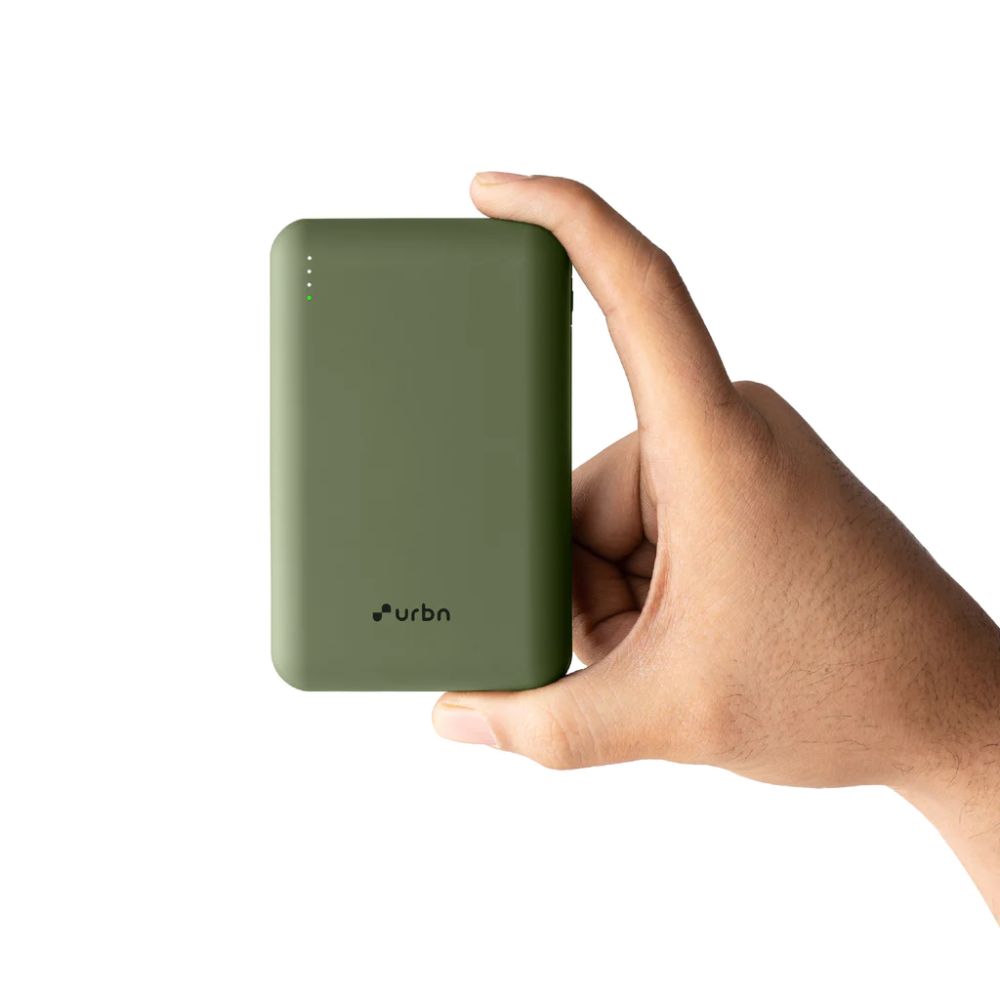

URBN 20,000 mAh Nano Power Bank with Triple Output, 22.5W Superfast Charging, PD & Quick Charge Compatible (Camo)