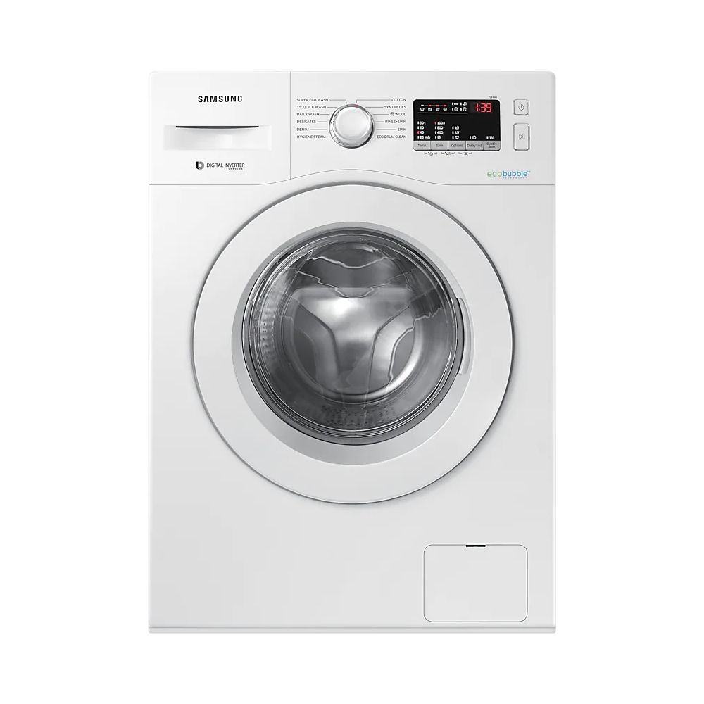 

Samsung 6.5 Kg 5 Star Fully Automatic Front Load Washing Machine with Eco Bubble and Bubble Soak Technology (WW65R20EKMW, White)