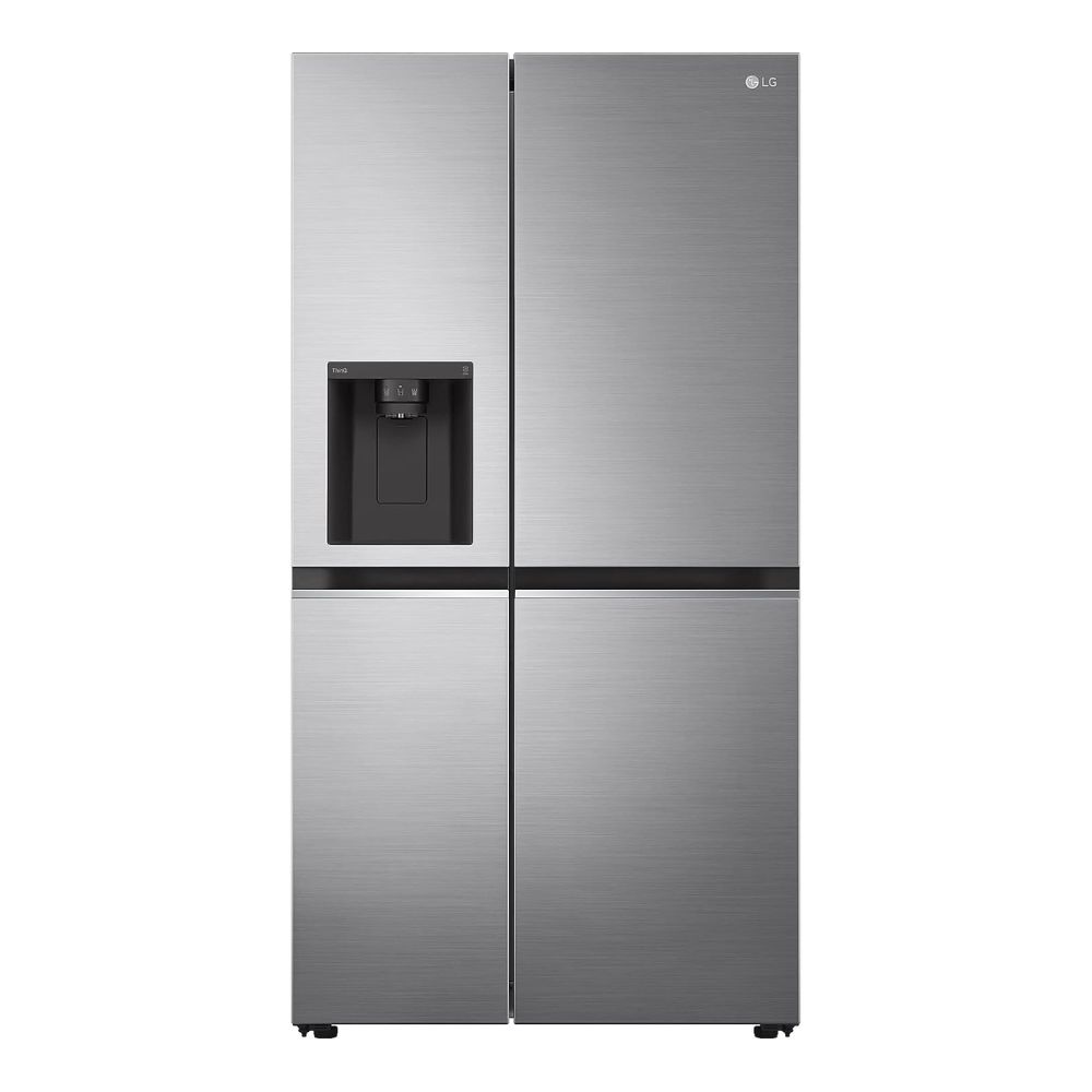 

LG 674 Litres Side by Side Direct Cool Inverter Refrigerator with Water and Ice Dispenser, Smart Diagnosis (GC-L257SL4L, Shiny Steel)