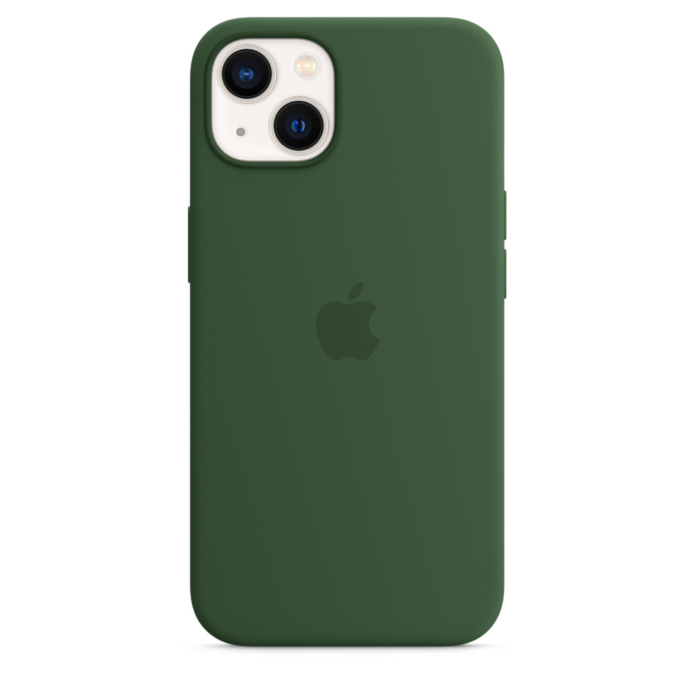 

Apple Silicone Case With Magsafe Accesibility iPhone 13 (Clover)