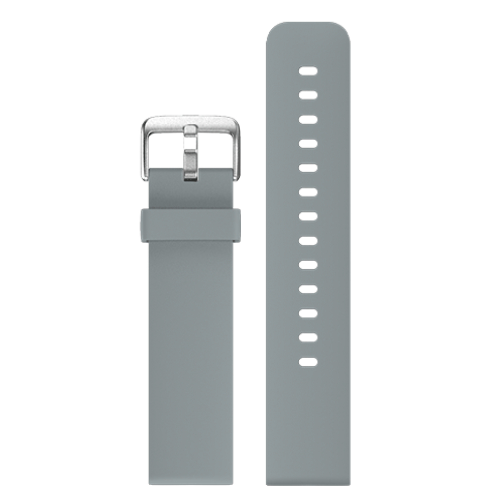 

Noise 22 mm Strap - Basic Silicone (Smoke Grey)