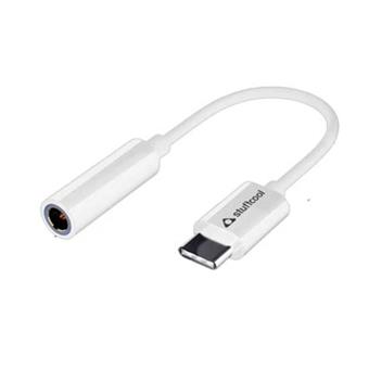 

STUFFCOOL USB TYPE C TO 3.5MM AUX HP JACK ADAPTER 12CM WHTE, USBCAUX-WHT
