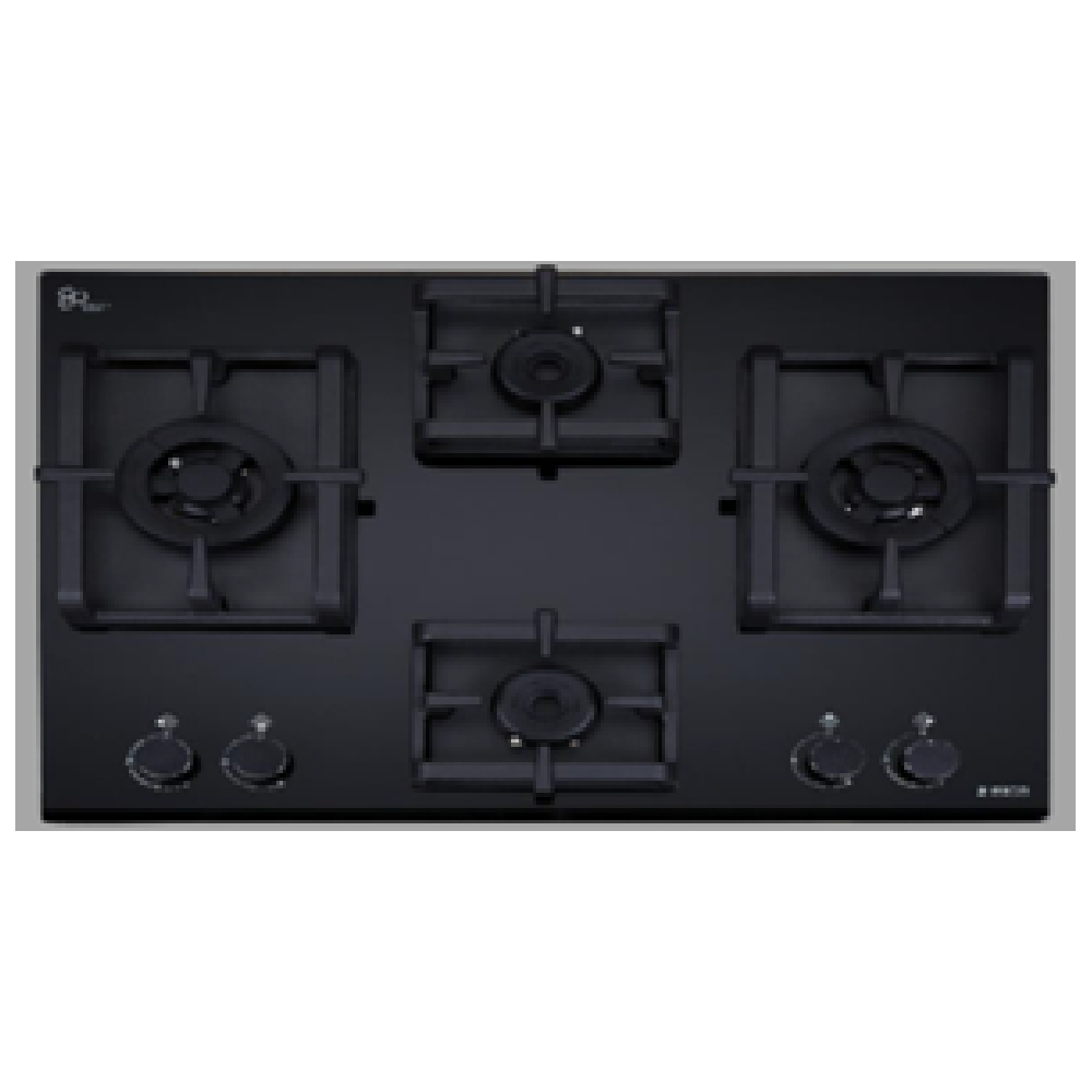 

Elica Hob with Cast iron pan support, Brass Burner, Auto electric ignition, 4 Burners (Black, FLEXIPROMAXABMFC4B70DX)