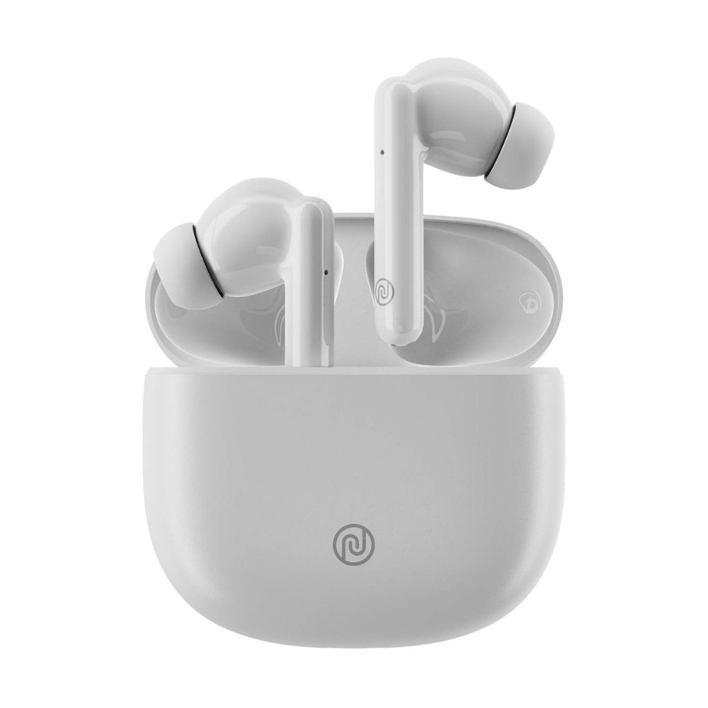 

Noise Buds Play Truely Wireless Bluetooth Earbuds with Quad Mic System, Tru Bass Technology (Pearl White)